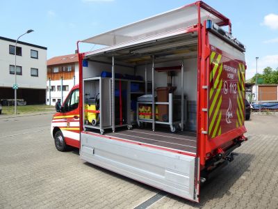 Gerätewagen Transport (GW-T) seitlich offener Kasten